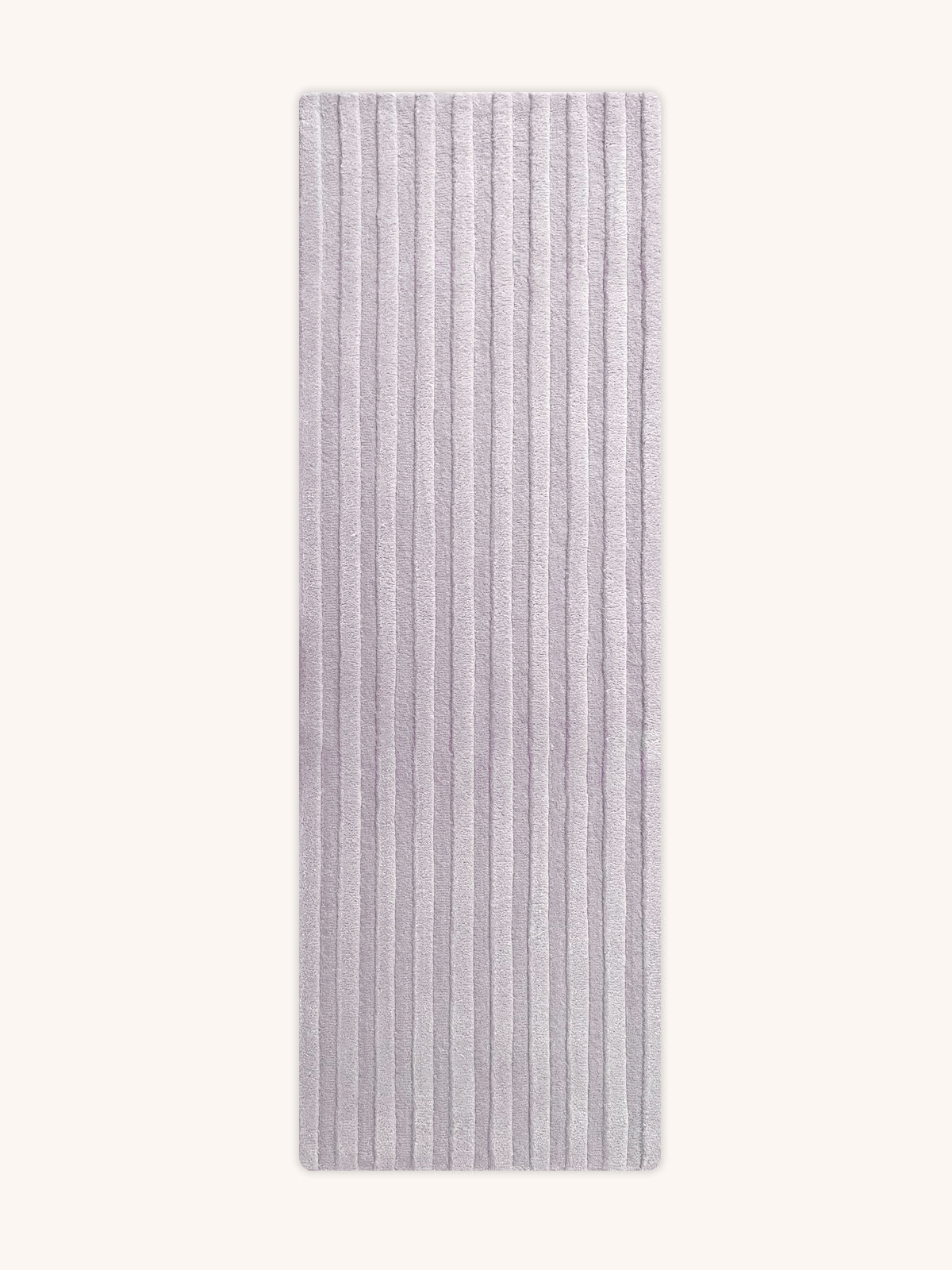 Maison Deux Rug SOLID STRIPE Lilac 3.9 x 5.9 ft