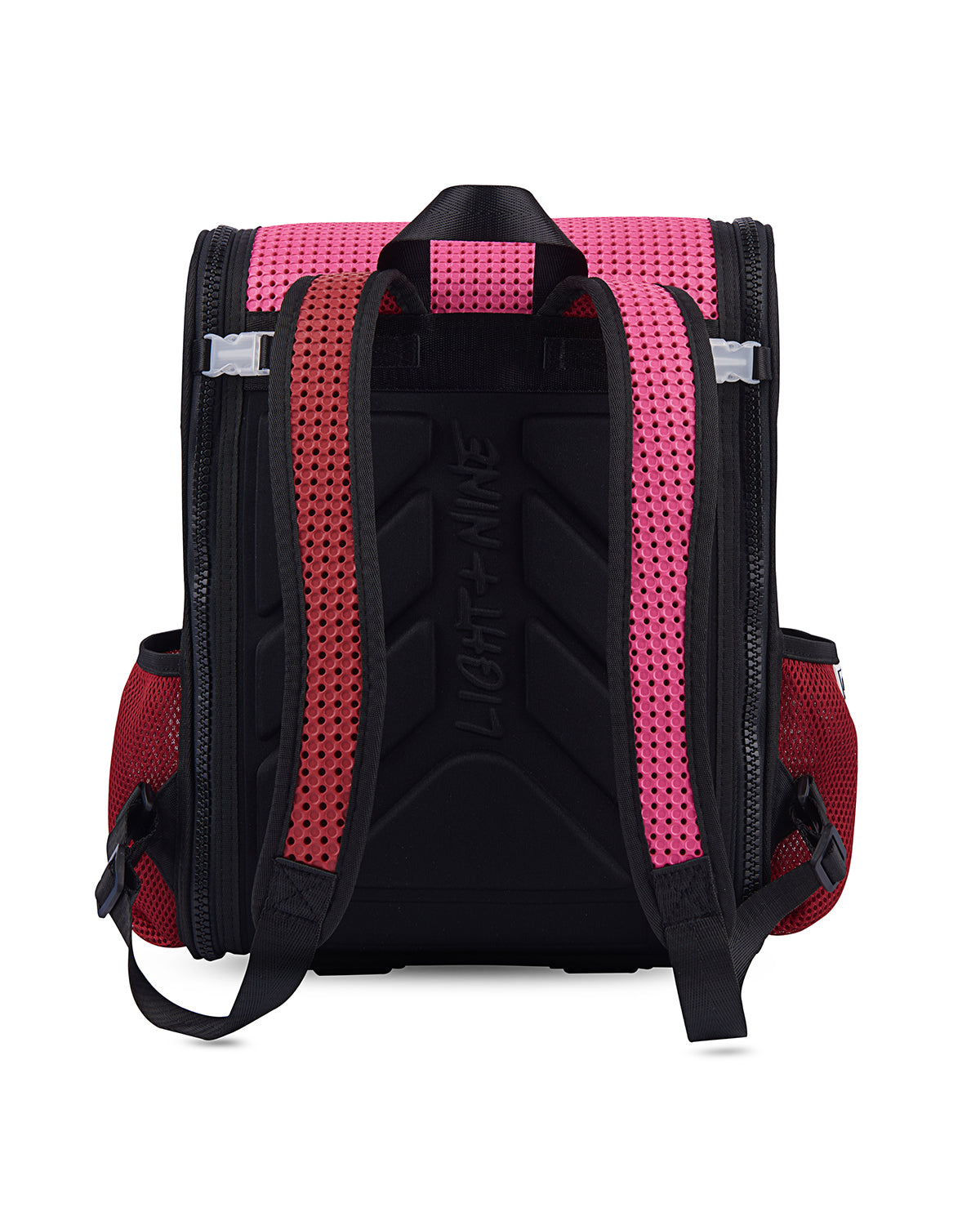 Light Plus Nine Student Backpack Scarlet Red