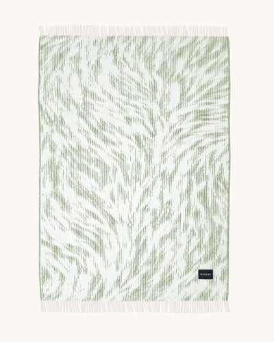 Moooi Blanket - Blushing Sloth Olive Cream