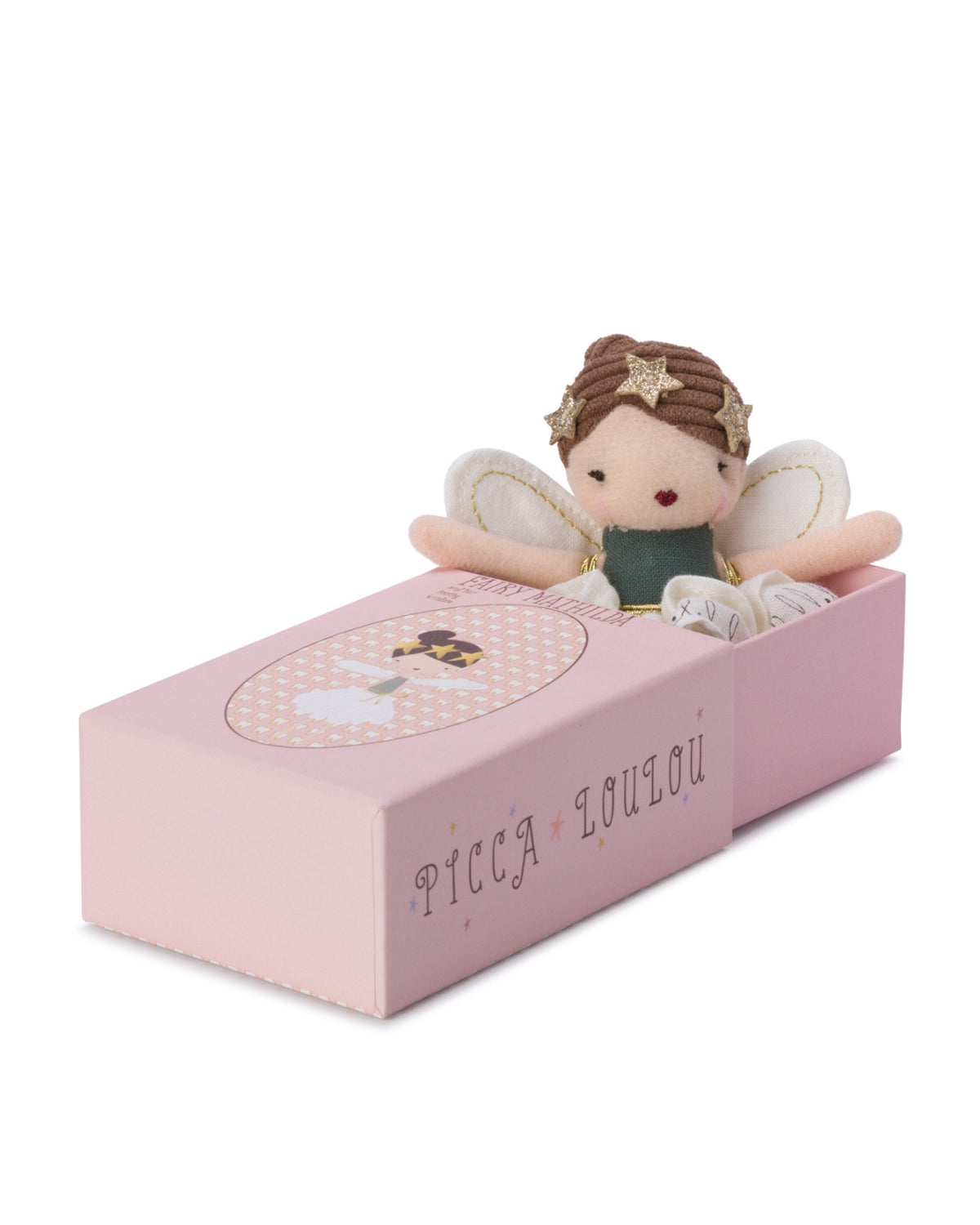 Bon Ton Toys Plush PICCA LOULOU FAIRY Mathilda in Giftbox 4.5"