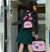 Lunch Tote Rainbow Pink