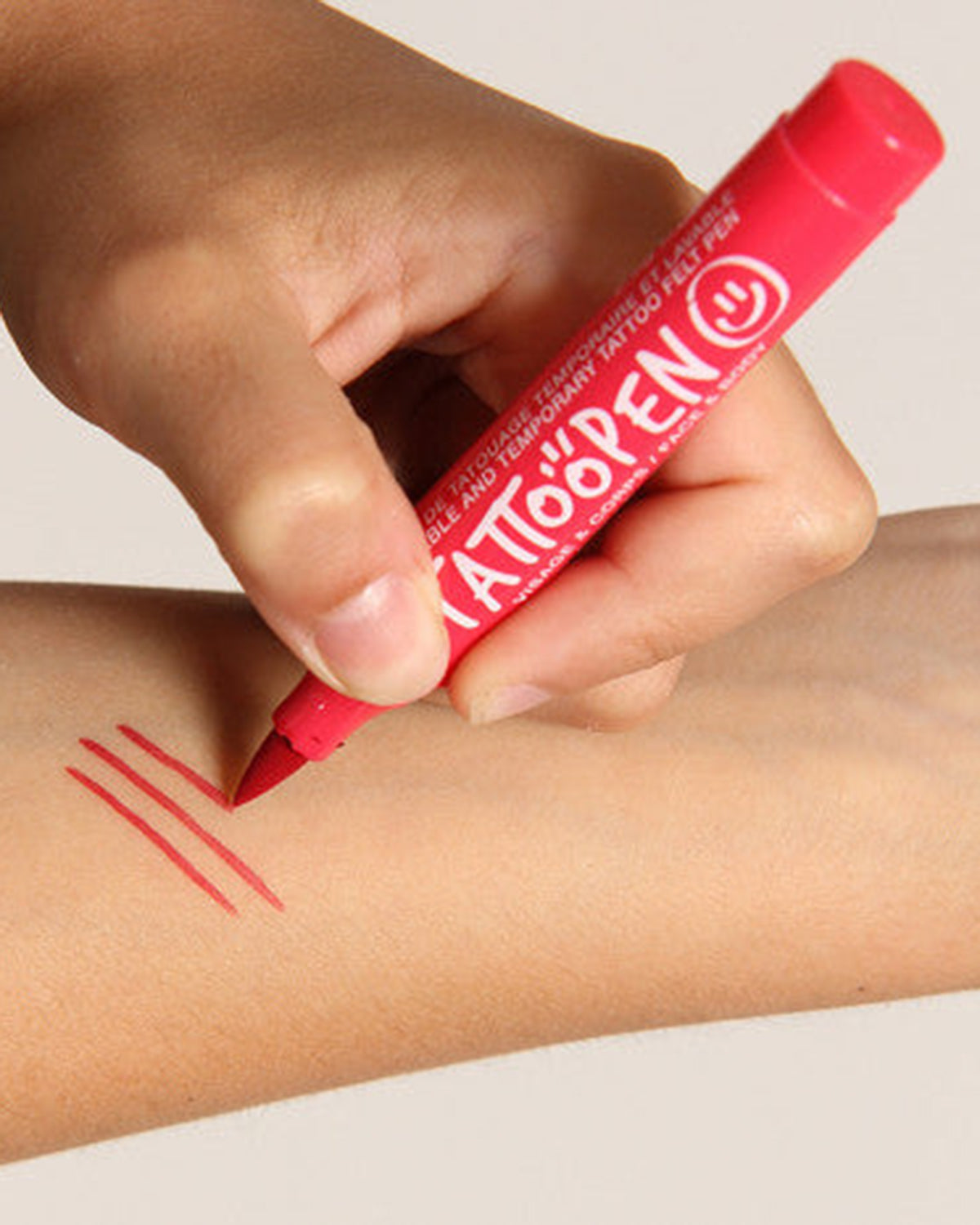 Tattoo Pen for Kids Red