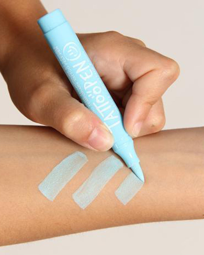 Nailmatic Tattoo Pen for Kids Blue