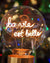 Bulb LA VIE EST BELLE Amber  with Base Table Lamp PORTABLE