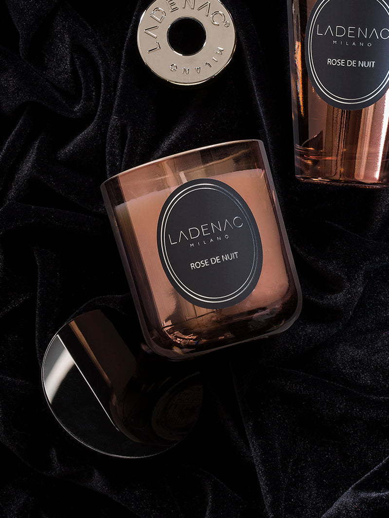 Candle in Jar URBAN SENSES 7oz Rose De Nuit Rose Gold