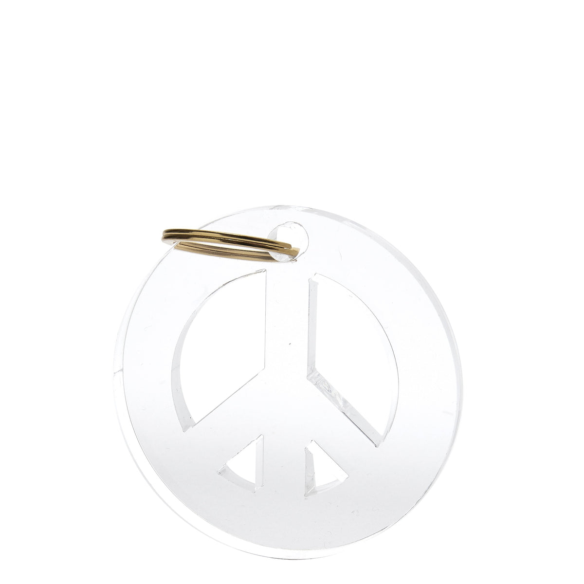 Keychain PEACE  1 inches height